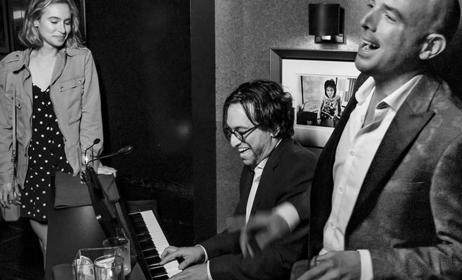 Group singing at BAR1200